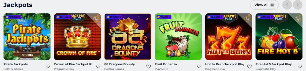 KingHills Jackpots